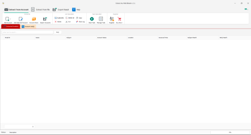 Extract Any Mail Ultimate software preview